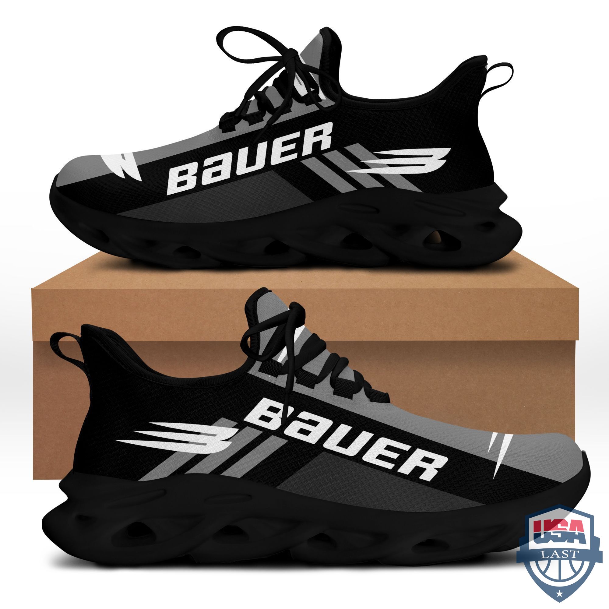 Bauer Max Soul Shoes Grey Version For Men, Women