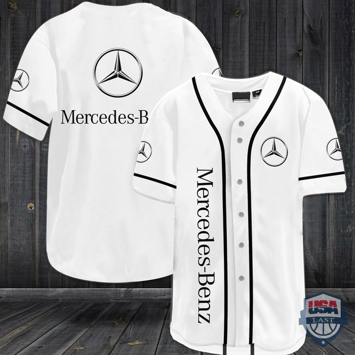 NEW Mercedes Benz Baseball Jersey Shirt