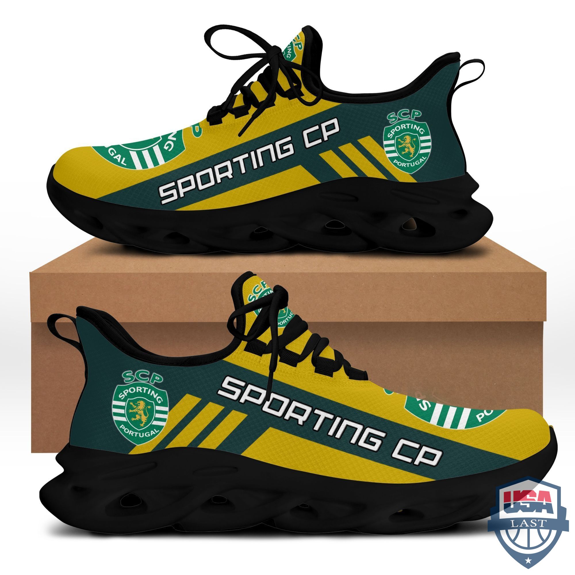 Sporting CP Max Soul Shoes Yellow Version