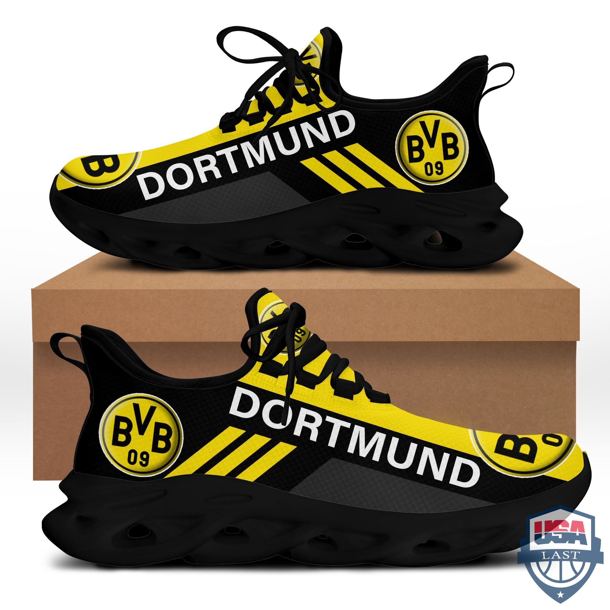 Borussia Dortmund FC Running Shoes For Men, Women