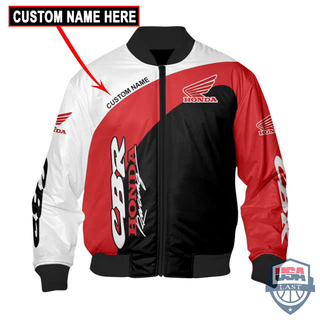 Amazing CBR Honda Racing Custom Name Bomber Jacket 02