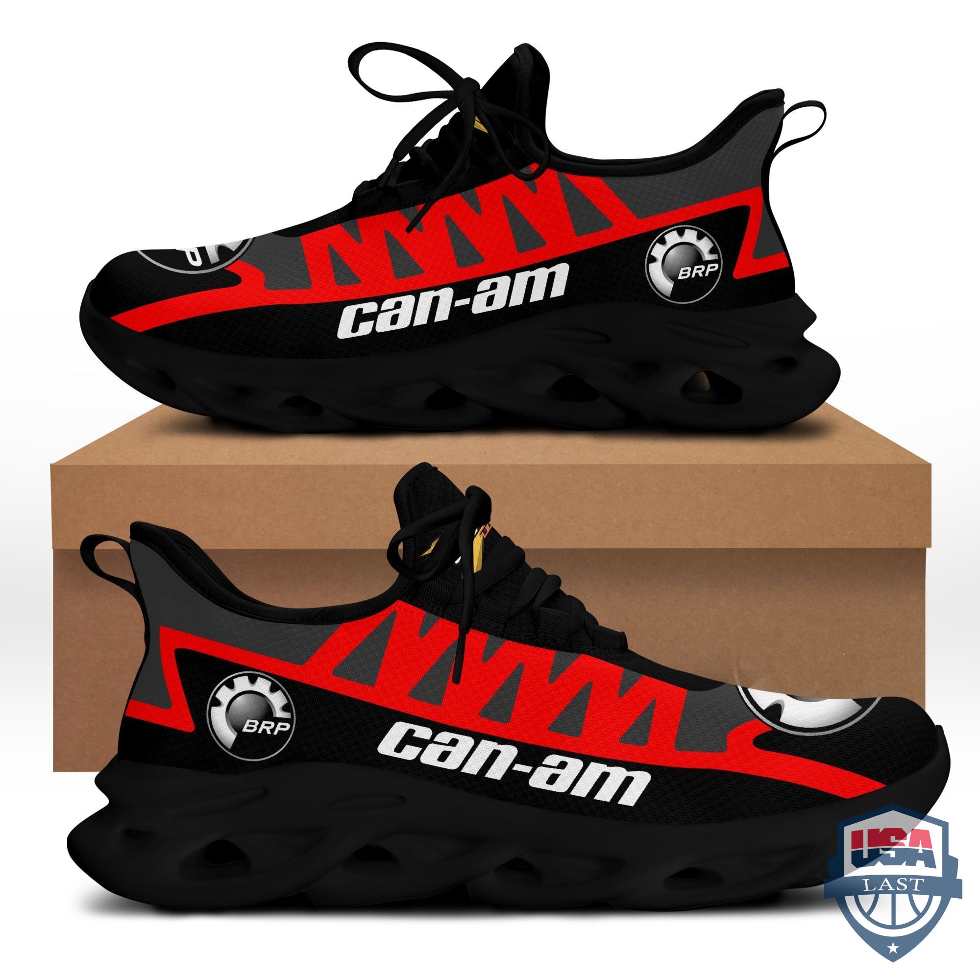 Can-am Max Soul Running Shoes Red Version