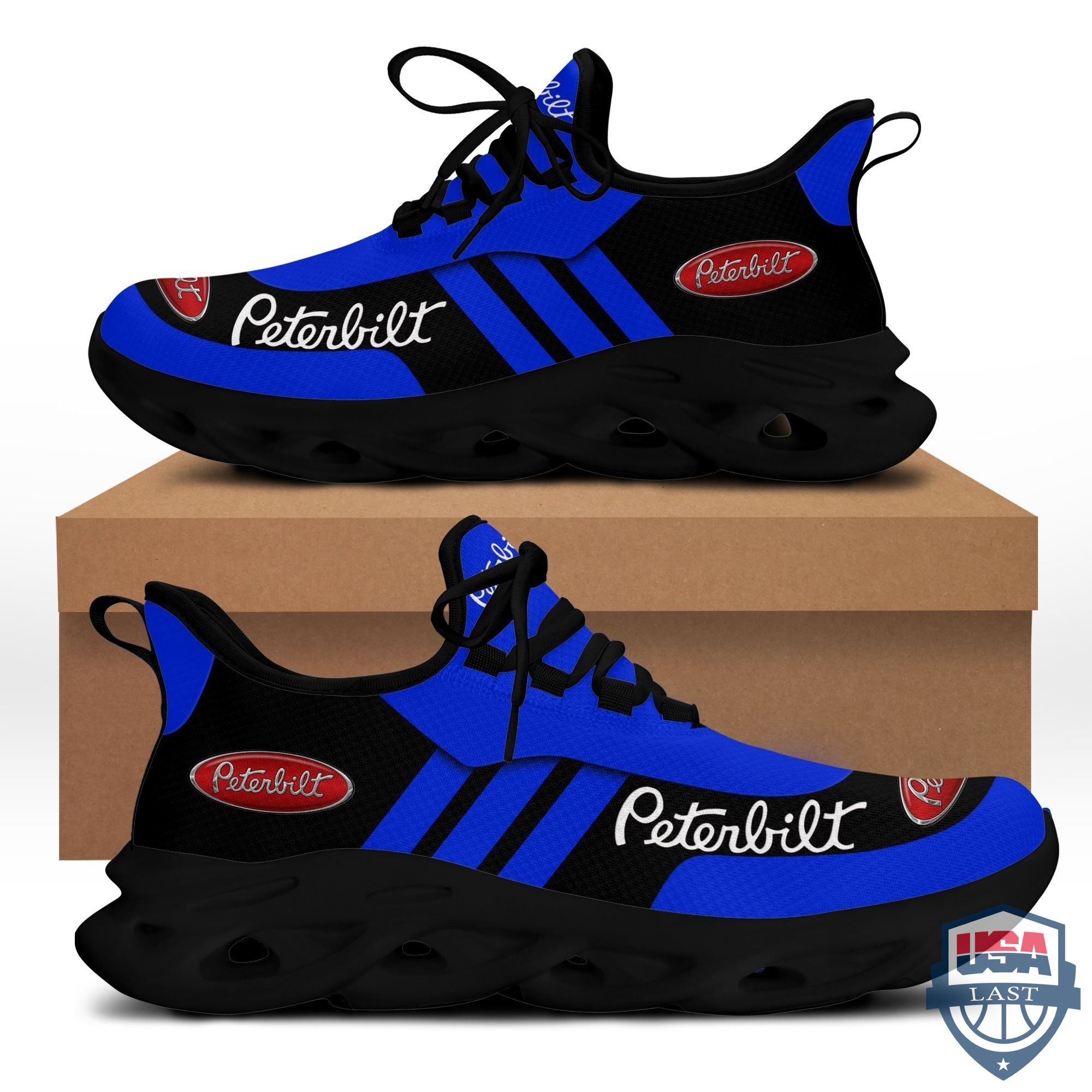 Peterbilt Motors Company Running Shoes Blue Version