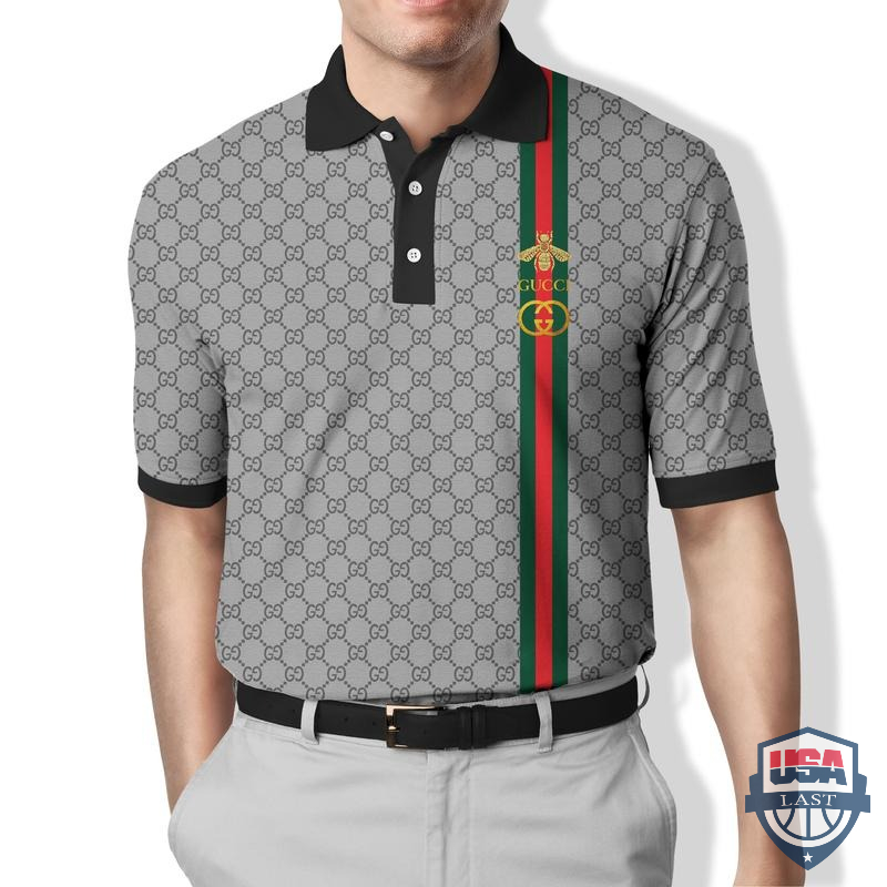 Gucci Bee Logo Polo Shirt