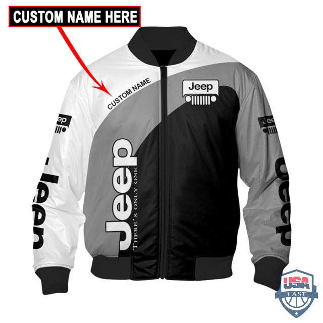 Jeep There’s Only One Custom Name Bomber Jacket