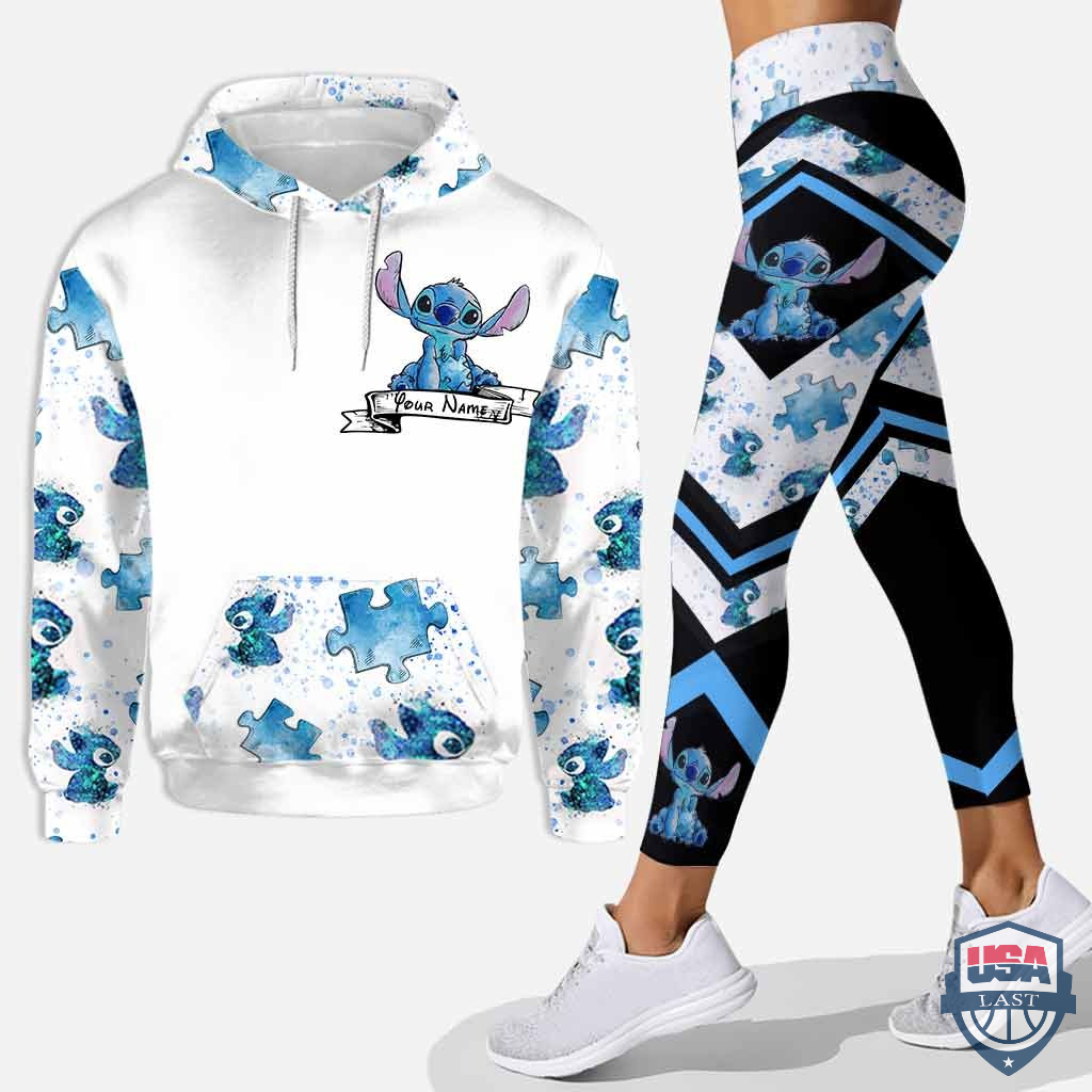 Stitch Be You The World Will Adjust Personalized Hoodie Legging