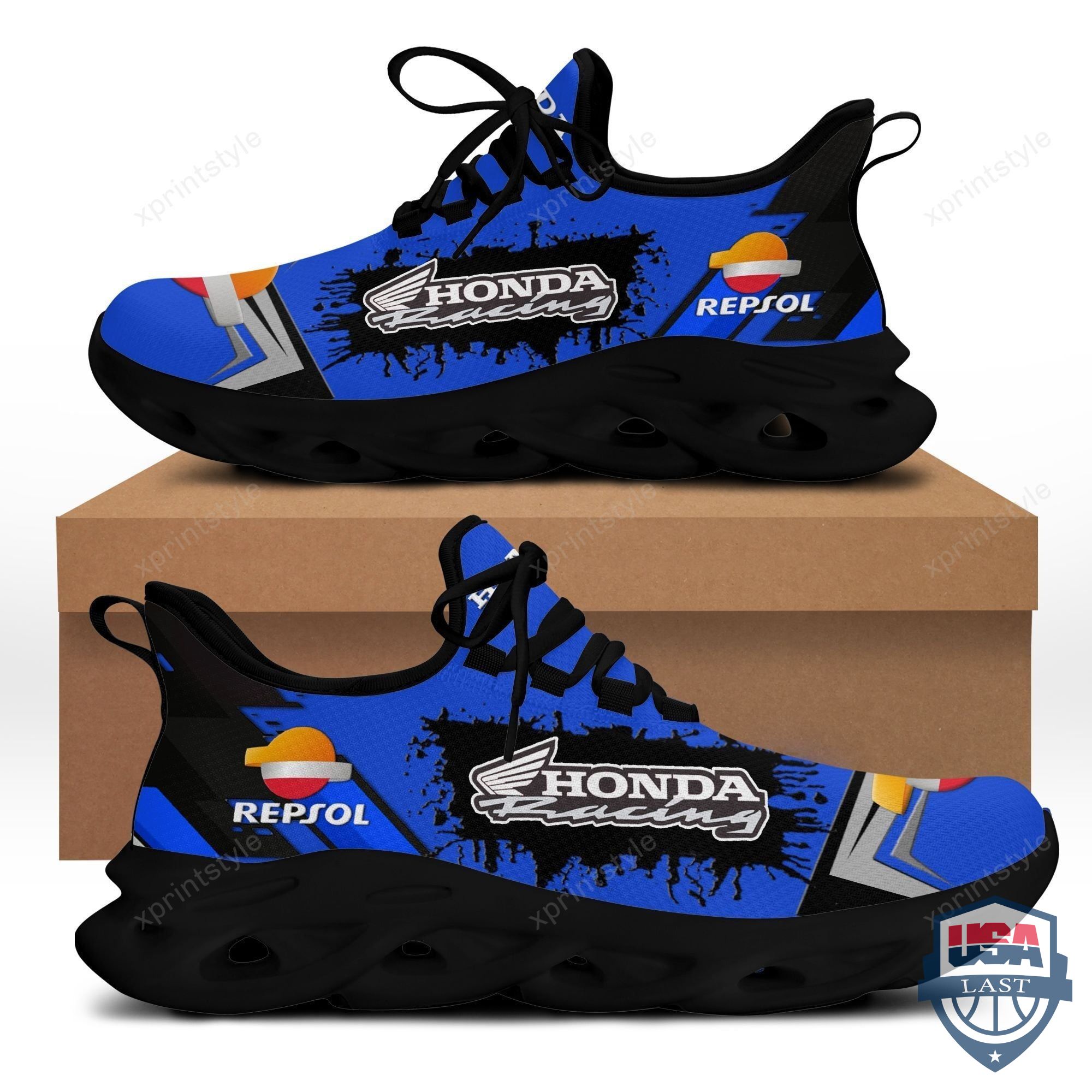 Repsol Honda Max Soul Shoes Blue Version