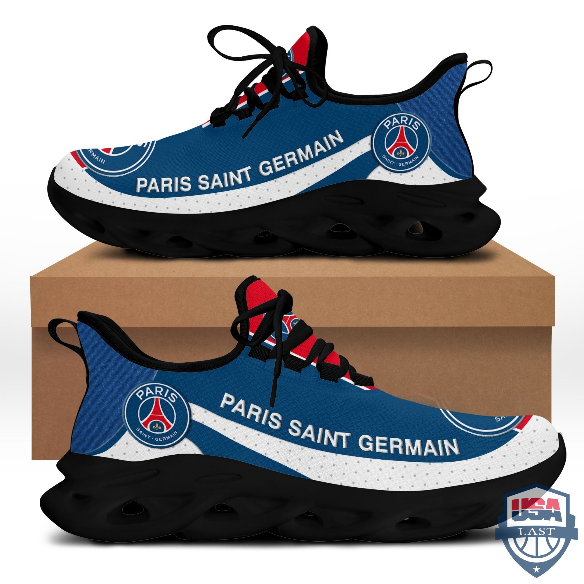 Paris Saint Germain Max Soul Shoes Blue Version For Men, Women