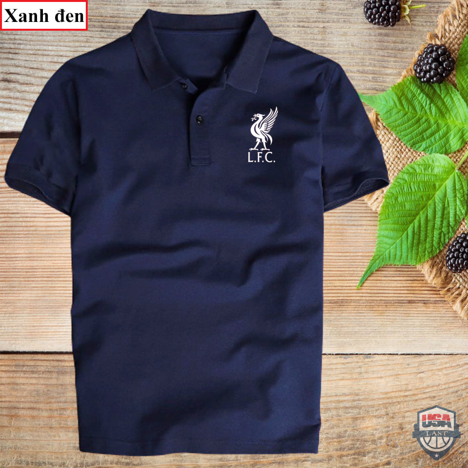 Liverpool Football Club Navy Polo Shirt