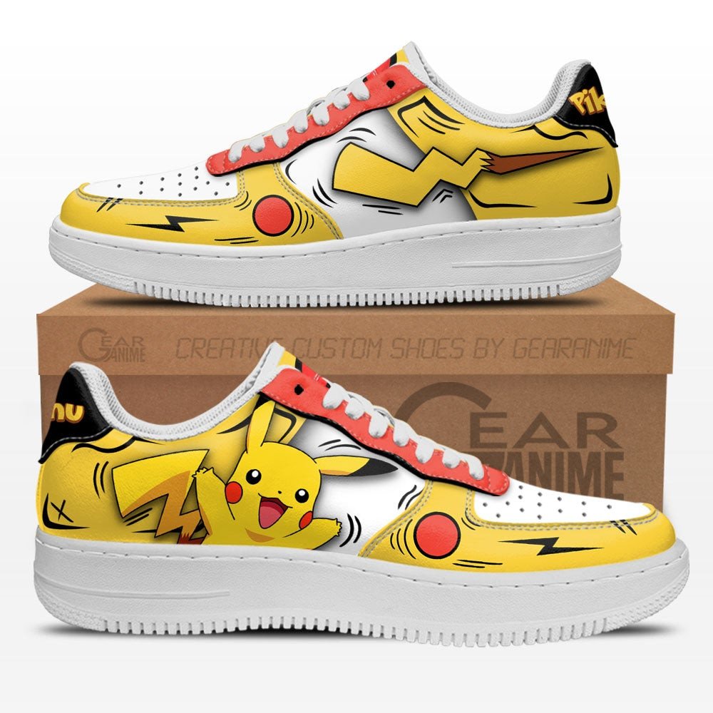 NEW Pokemon Pikachu Anime Nike Air Force Sneaker