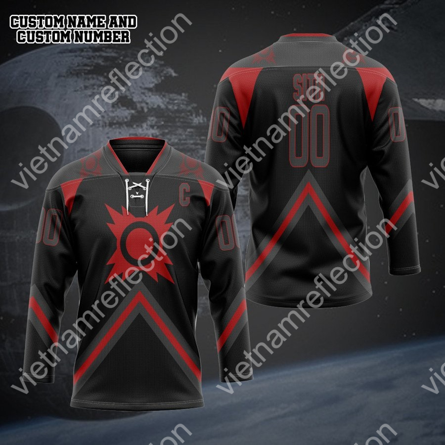 Personalized Star Wars The Sith hockey jersey