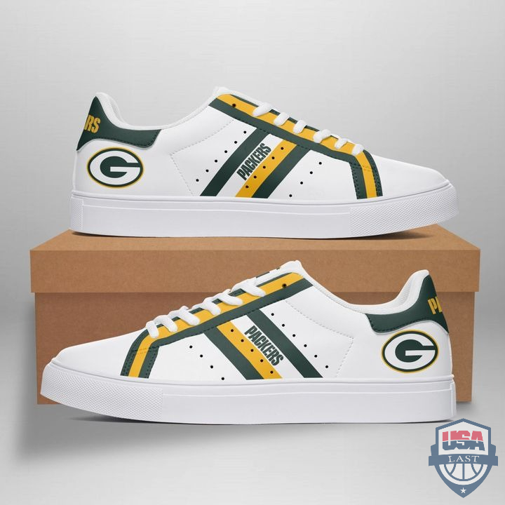 Awesome Green Bay Packers Stan Smith Shoes 01