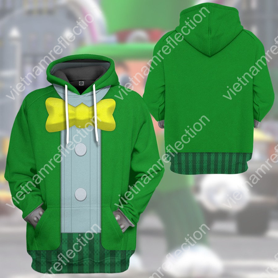 Mario Topper The Broodal Hat And Suit 3d hoodie t-shirt apparel