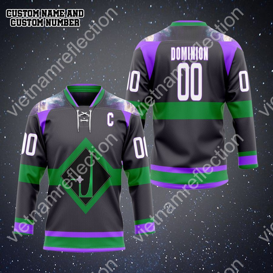 Personalized Star Trek Dominion hockey jersey
