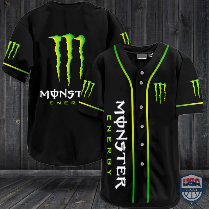 Monster Energy Original Baseball Jersey