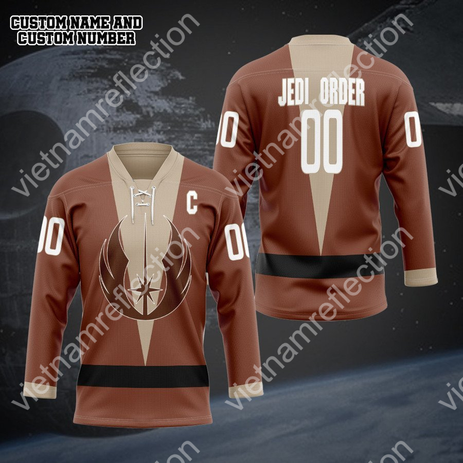 Personalized Star Wars The Jedi Order hockey jersey