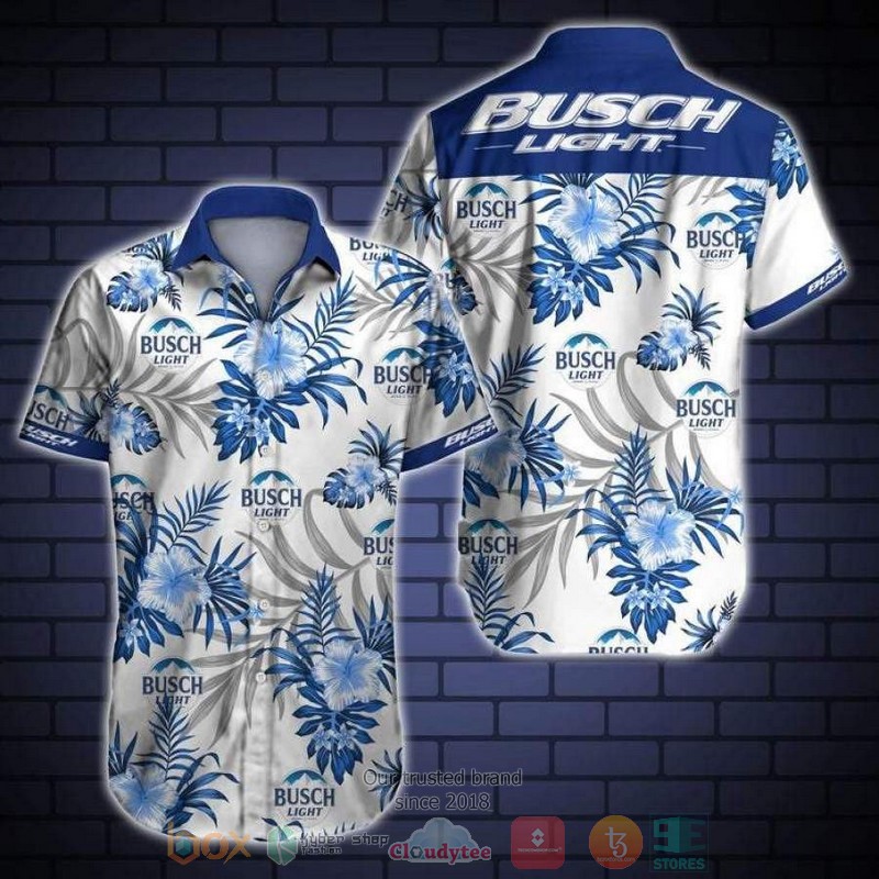 NEW Busch Light plant Hawaiian Shirt