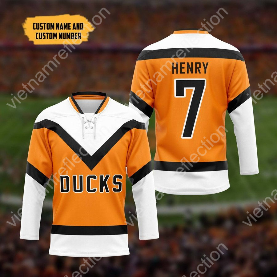 Personalized Long Island Ducks hockey jersey