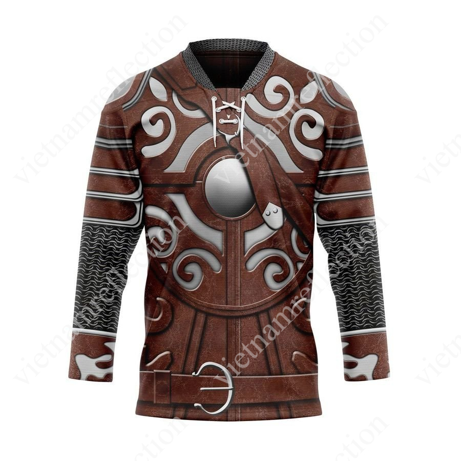 Lord Of The Rings Eomer cosplay hockey jersey