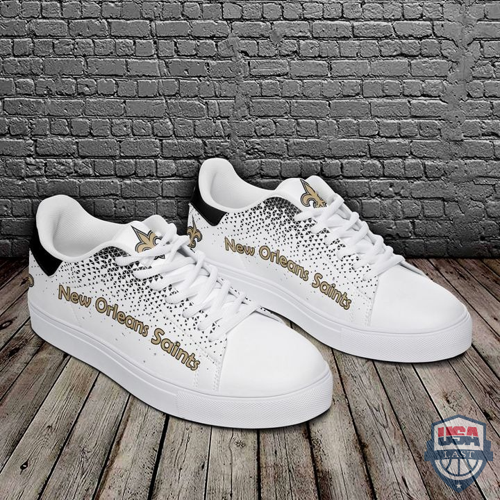 Awesome New Orleans Saints Stan Smith Shoes 03