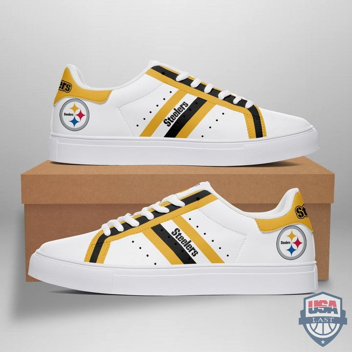 Awesome Pittsburgh Steelers Stan Smith Shoes 01