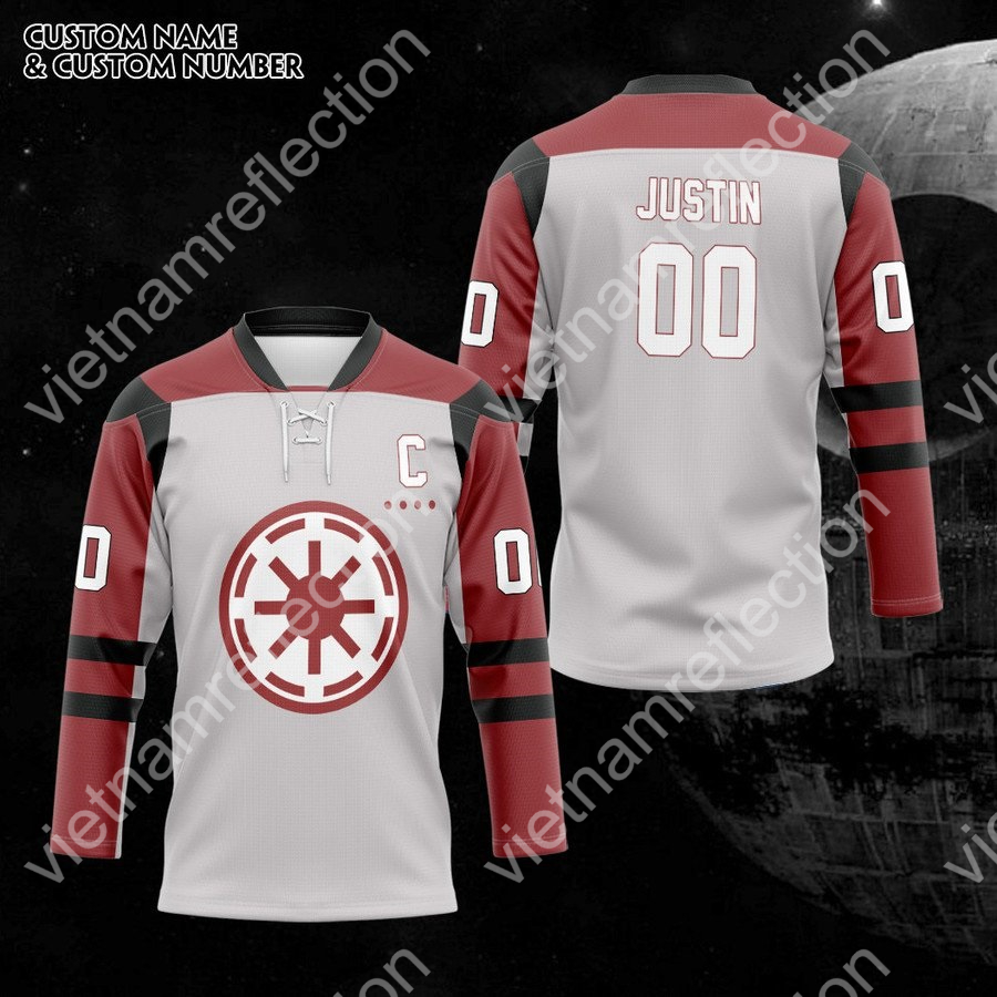 Personalized Star Wars The Republic hockey jersey