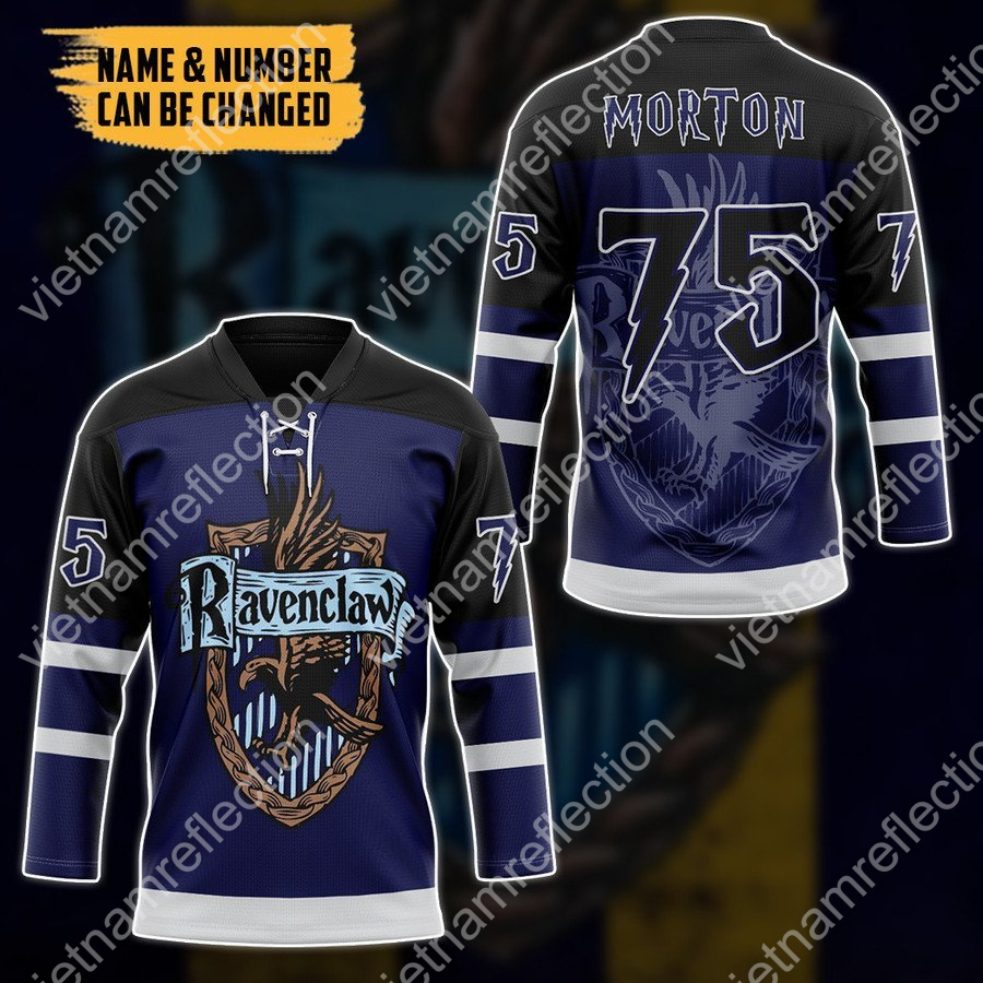 Personalized Harry Potter Ravenclaw hockey jersey