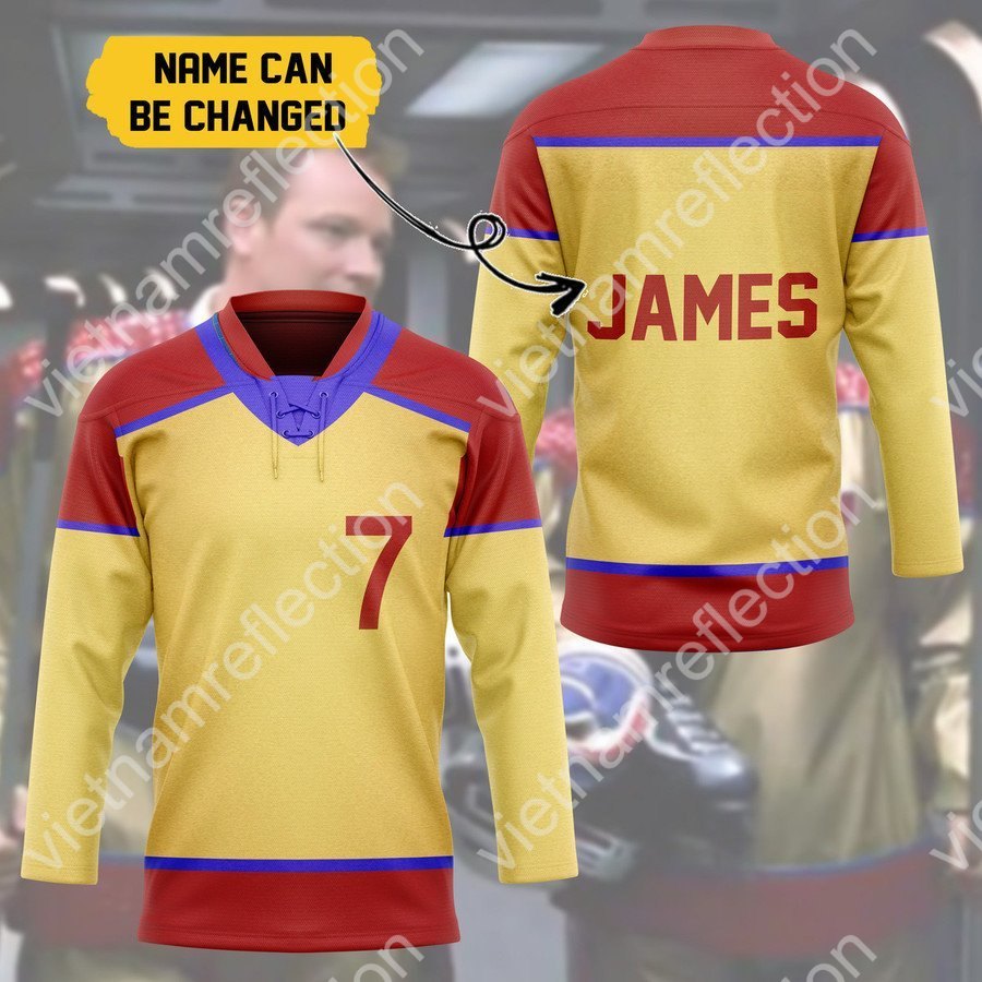 Personalized Star Trek Voyager hockey jersey