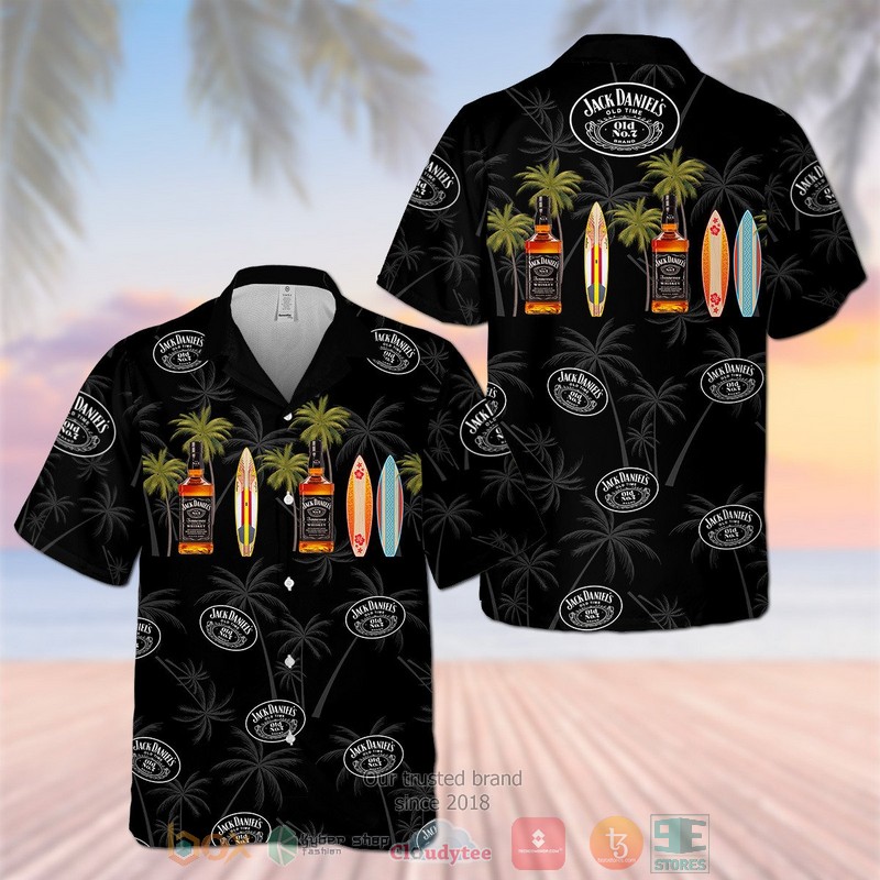 NEW Jack Daniel’s Old No 7 Tennessee Whiskey Hawaiian Shirt