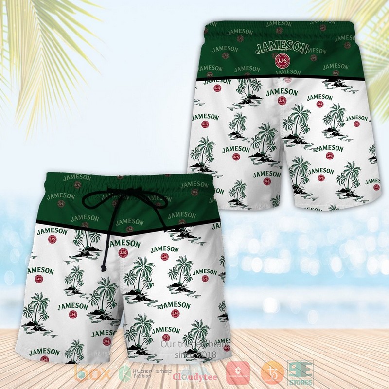 NEW Jameson Irish Whiskey beach shorts