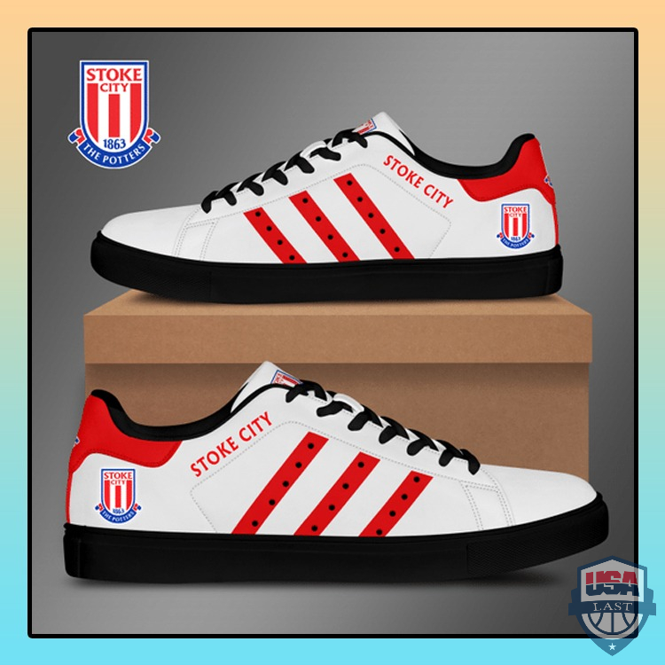 Awesome Stoke City FC Stan Smith Shoes