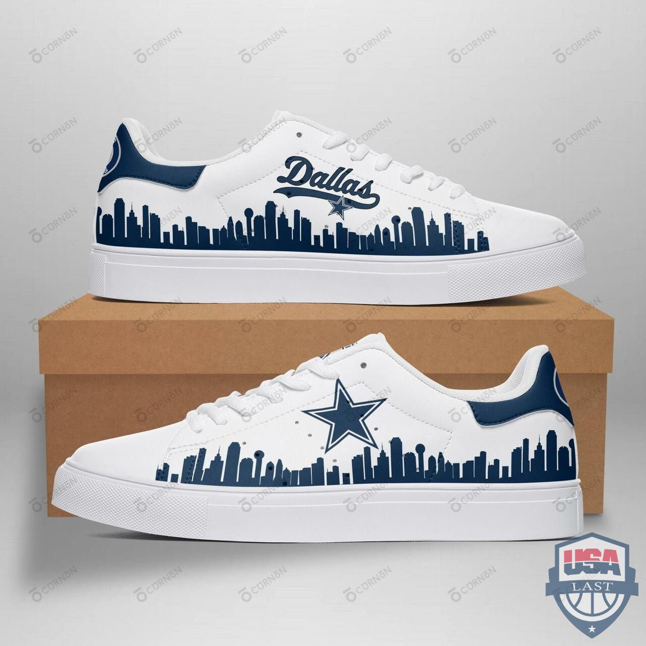 [Trending] Dallas Cowboys Stan Smith Shoes Style 02