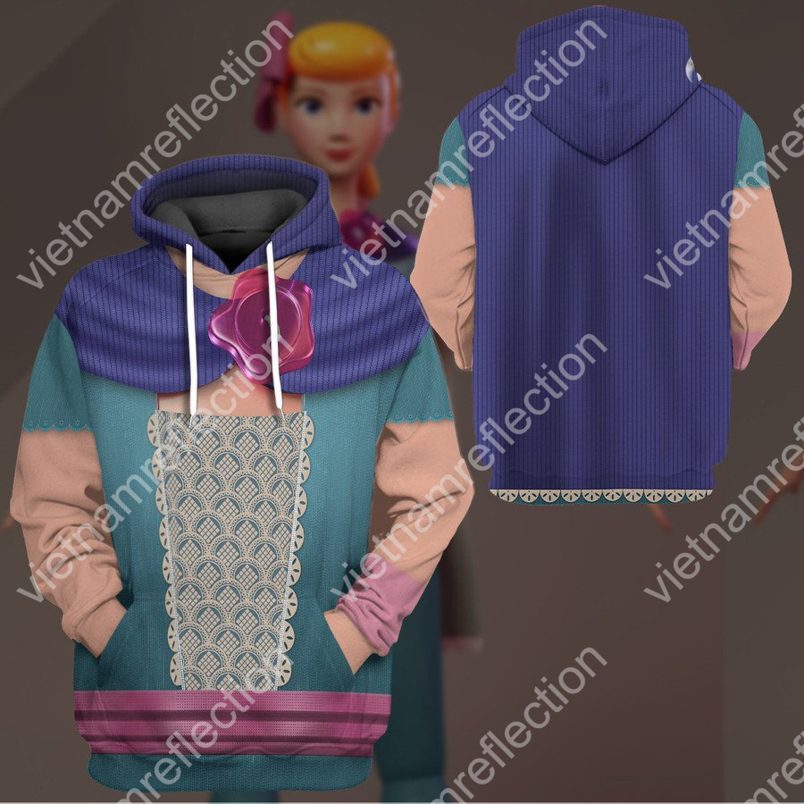 Toy Story Bo Peep cosplay 3d hoodie t-shirt apparel