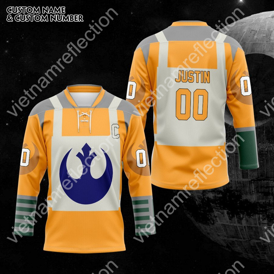 Personalized Star Wars The Rebel Alliance hockey jersey