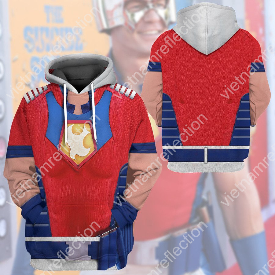 Peacemaker costume 3d hoodie t-shirt apparel