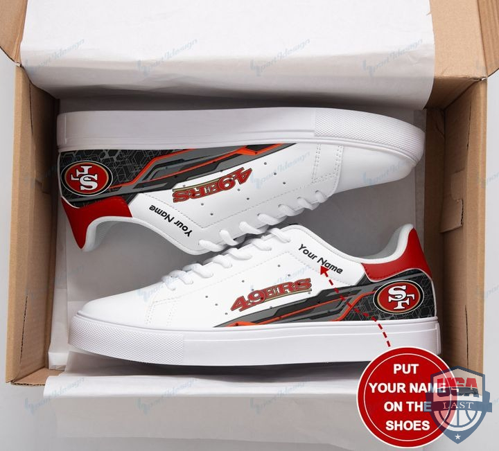 [Trending] San Francisco 49Ers Custom Name Stan Smith Shoes