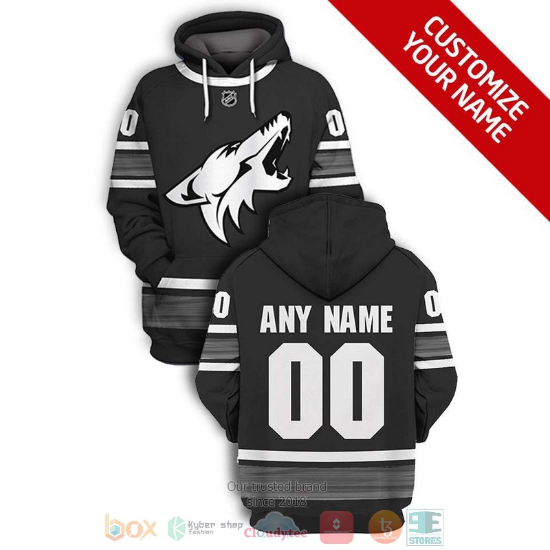 NEW Arizona Coyotes NHL grey Personalized 3D shirt, hoodie