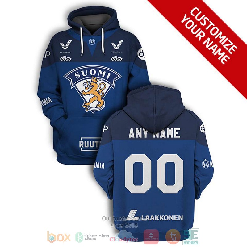 NEW Finland Suomi Laakkonen Ruutu Personalized 3D shirt, hoodie