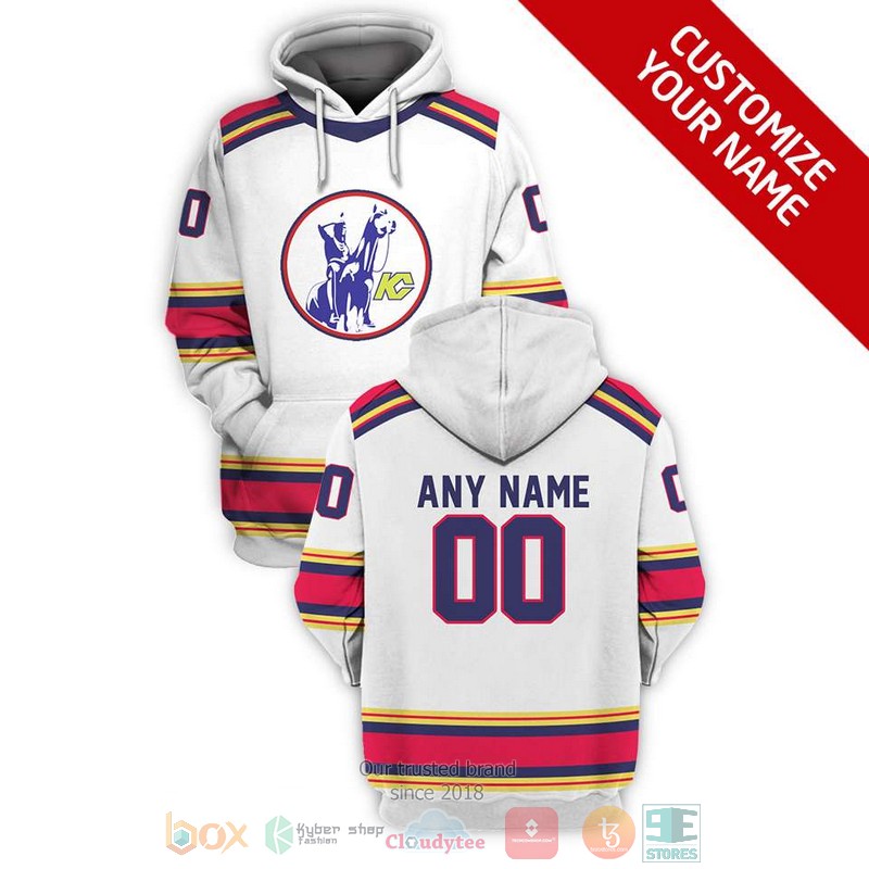 NEW Kansas City Scouts NHL Personalized white 3D shirt, hoodie