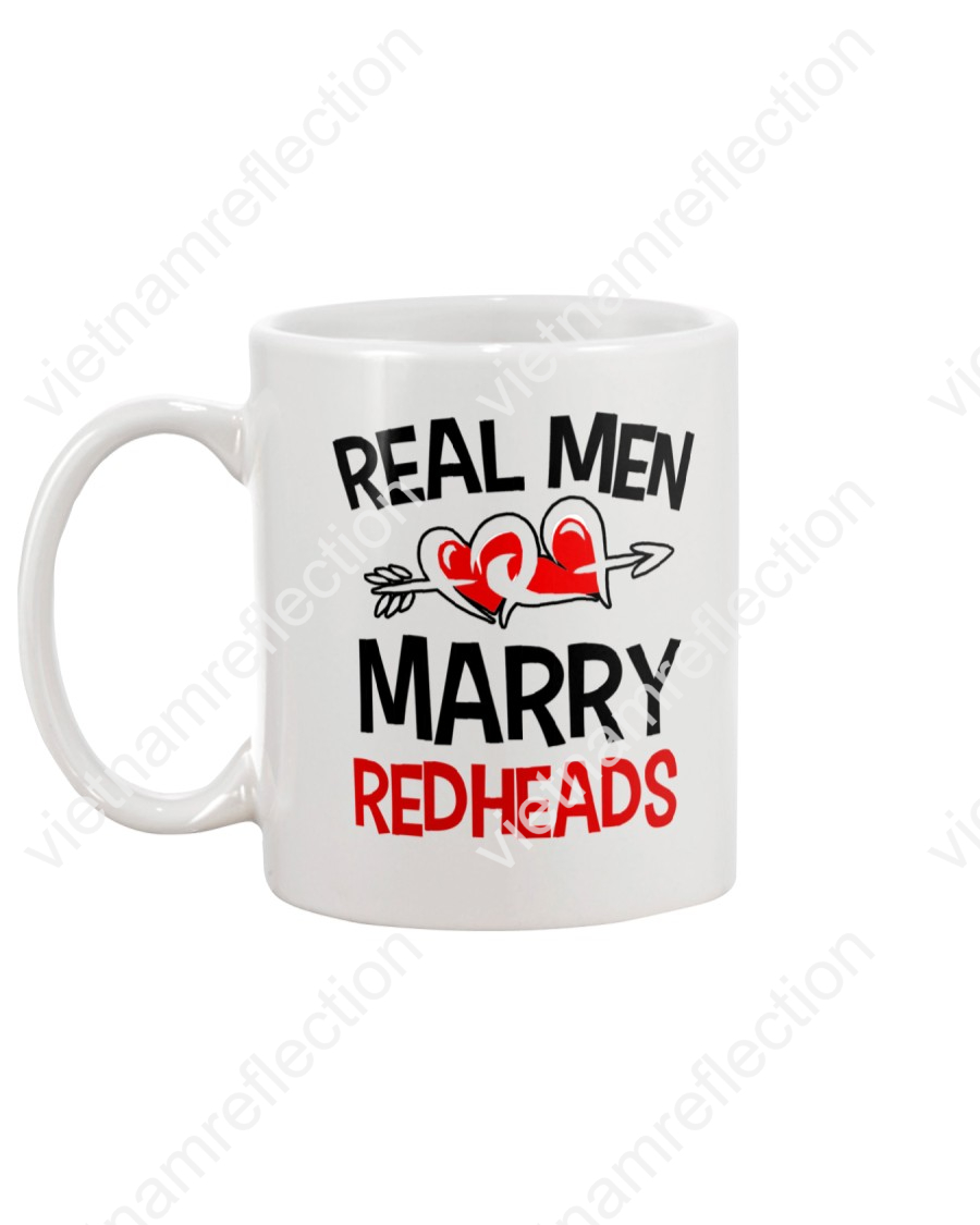 Real men marry redheads mug