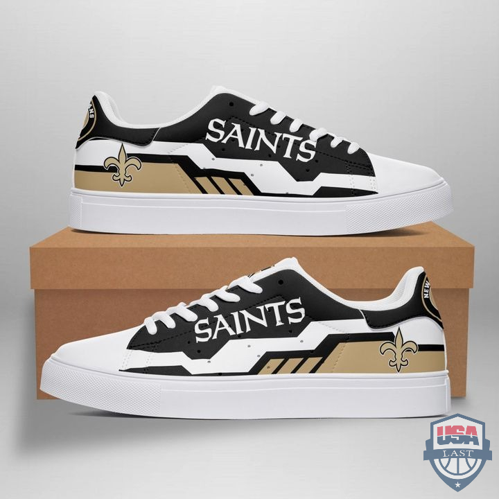Awesome New Orleans Saints Stan Smith Shoes 02