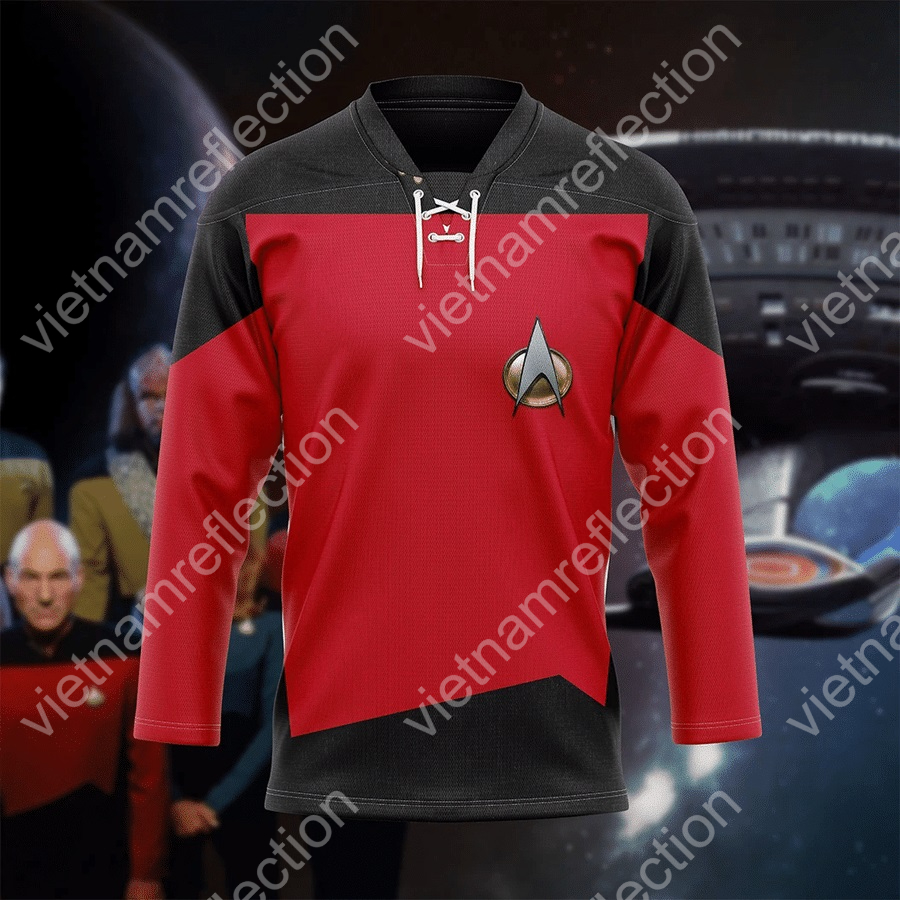 Star Trek The Next Generation 1987 1994 hockey jersey