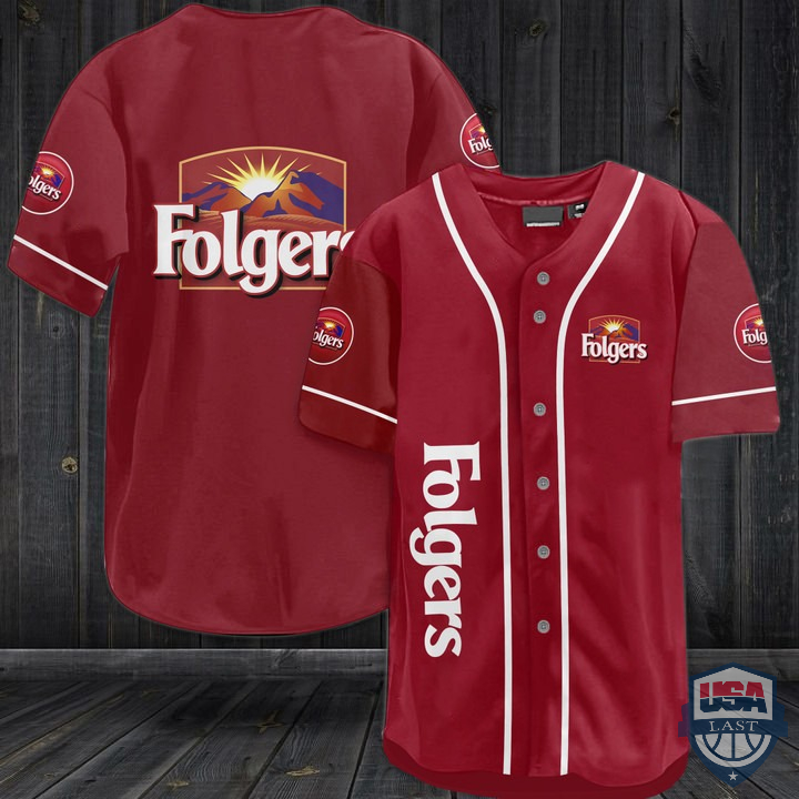 Folgers Coffee Baseball Jersey