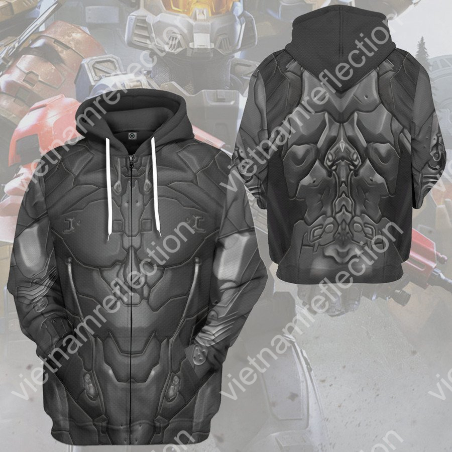 Halo Infinite undersuit cosplay 3d hoodie t-shirt apparel