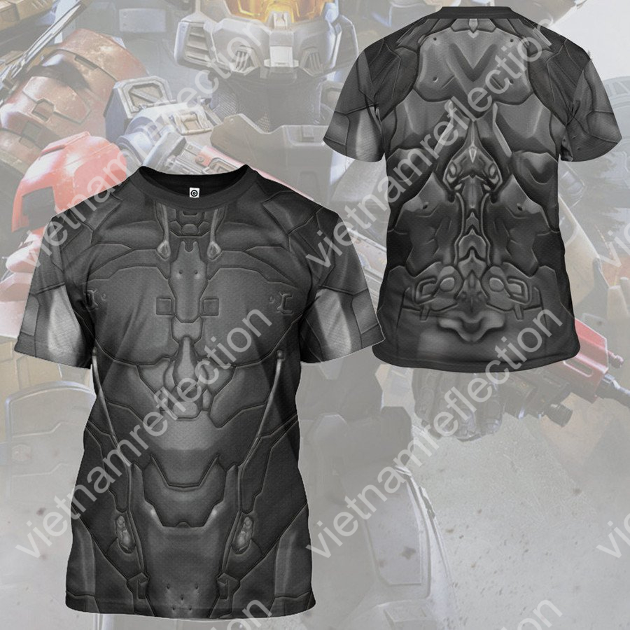 Halo Infinite undersuit cosplay 3d hoodie t-shirt apparel