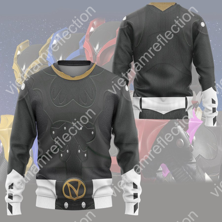 Psycho Rangers Black Psycho costume 3d hoodie t-shirt apparel