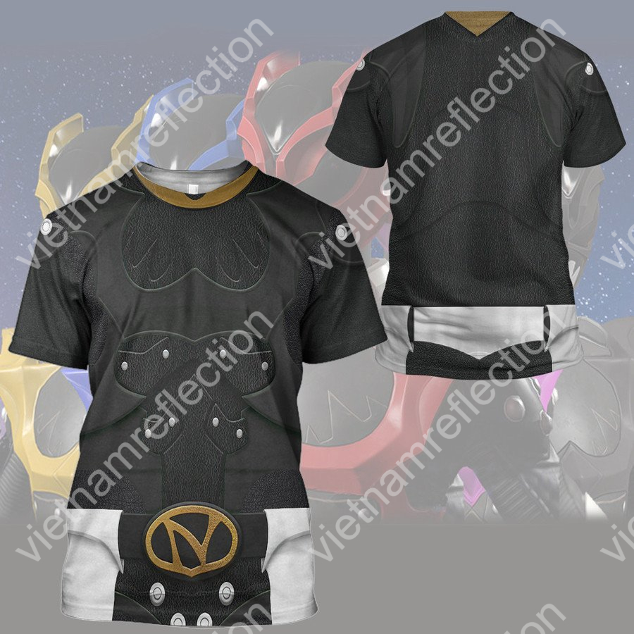 Psycho Rangers Black Psycho costume 3d hoodie t-shirt apparel