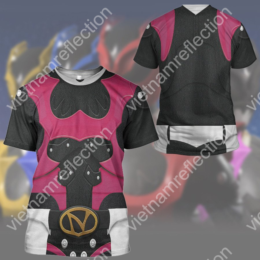 Psycho Rangers Pink Psycho costume 3d hoodie t-shirt apparel