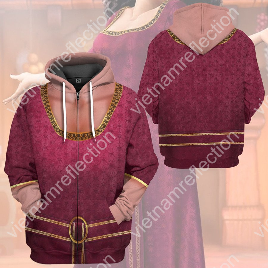 Tangled Mother Gothel 3d hoodie t-shirt apparel