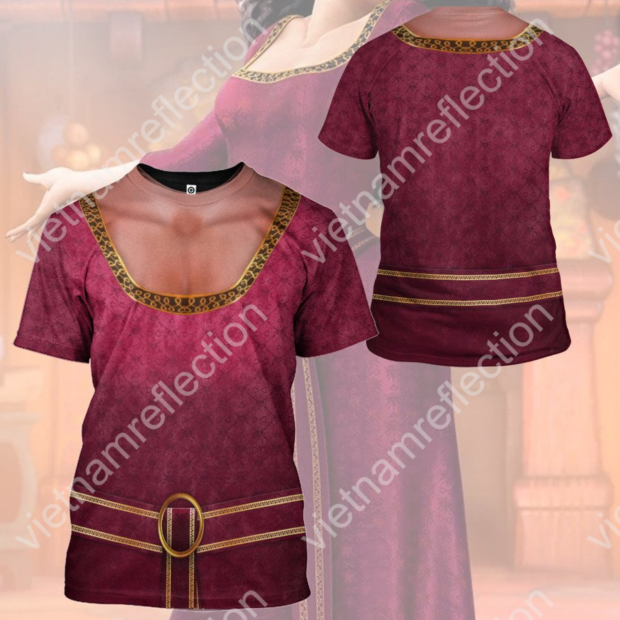 Tangled Mother Gothel 3d hoodie t-shirt apparel